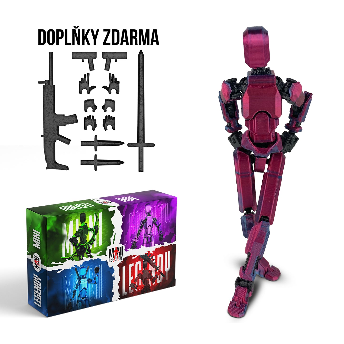 Mini Legenda - Fialová