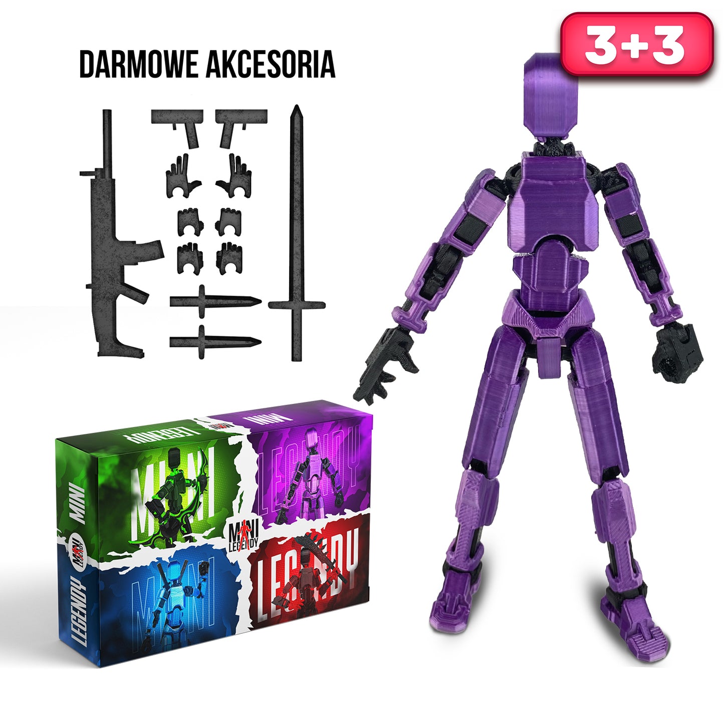 Mini Legenda - Fialová